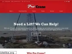 Sites similar to procrane.net