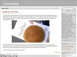 Sites similar to procrastiblog.com