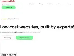 Sites similar to procredible.co.uk