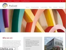 Sites similar to procredit-holding.com