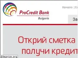 Sites similar to procreditbank.bg