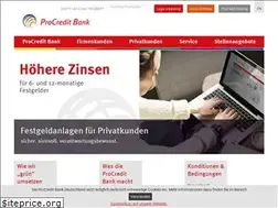 Sites similar to procreditbank.de