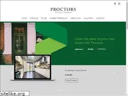Sites similar to proctorsestateagents.co.uk