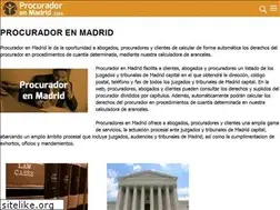 Sites similar to procuradorenmadrid.com