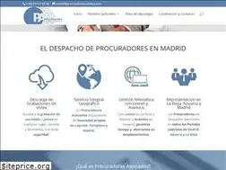 Sites similar to procuradoresasociadosmadrid.es