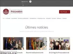 Sites similar to procuradorscat.cat
