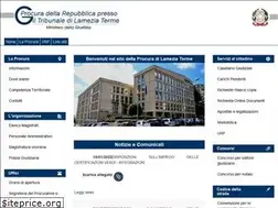 Sites similar to procuralameziaterme.it
