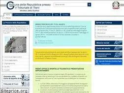 Sites similar to procuratrani.it