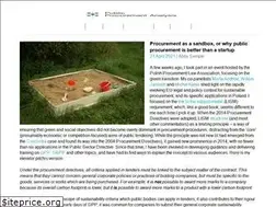 Sites similar to procurementanalysis.eu