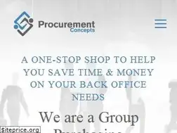 Sites similar to procurementconcepts.com
