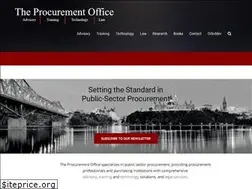 Sites similar to procurementoffice.com