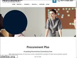 Sites similar to procurementplus.ae