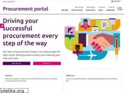 Sites similar to procurementportal.com