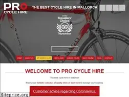 Sites similar to procyclehire.com