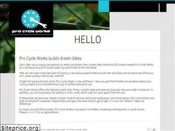 Sites similar to procycleworks.com