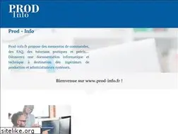 Sites similar to prod-info.fr