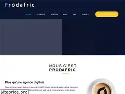 Sites similar to prodafric.com