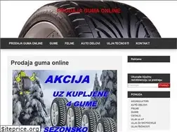 Sites similar to prodajagumaonline.rs