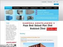 Sites similar to prodamkontejner.cz