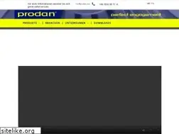 Sites similar to prodan.com