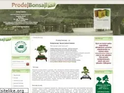 Sites similar to prodejbonsaji.cz