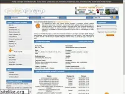 Sites similar to prodeje-pronajmy.cz
