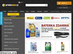 Sites similar to prodejoleju.cz