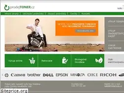Sites similar to prodejtoner.cz