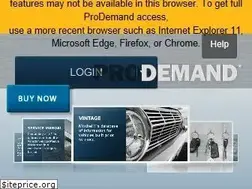 Sites similar to prodemand.com