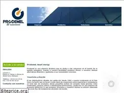 Sites similar to prodemel.es