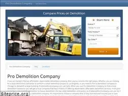 Sites similar to prodemolitioncompany.com