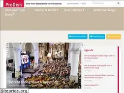 Sites similar to prodemos.nl