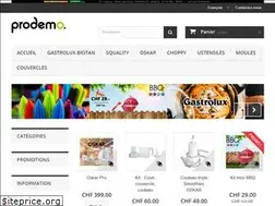 Sites similar to prodemoshop.ch