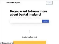 Sites similar to prodentalimplant.com