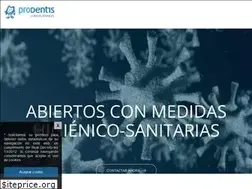 Sites similar to prodentis.es