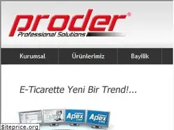 Sites similar to proder.com.tr