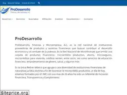 Sites similar to prodesarrollo.org