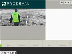 Sites similar to prodeval.eu