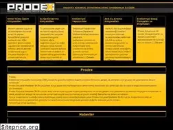 Sites similar to prodex.com.tr