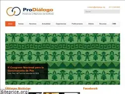 Sites similar to prodialogo.org.pe