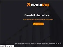 Sites similar to prodirox.com