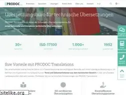 Sites similar to prodoc-translations.com