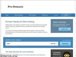 Sites similar to prodomain.com.au