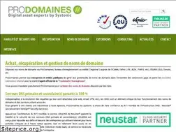 Sites similar to prodomaines.com