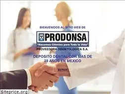 Sites similar to prodonsa.com