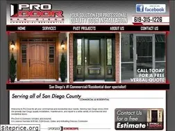Sites similar to prodoorsandiego.com