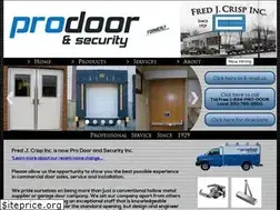 Sites similar to prodoorsecurity.com