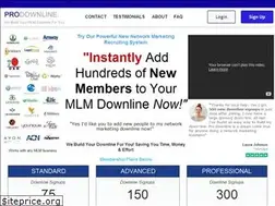 Sites similar to prodownline.com