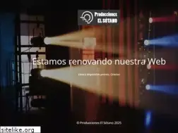 Sites similar to produccioneselsotano.com
