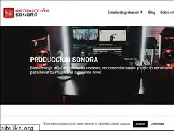 Sites similar to produccionsonora.com